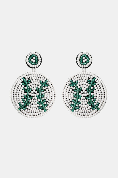 Round Shape Dangle Earrings