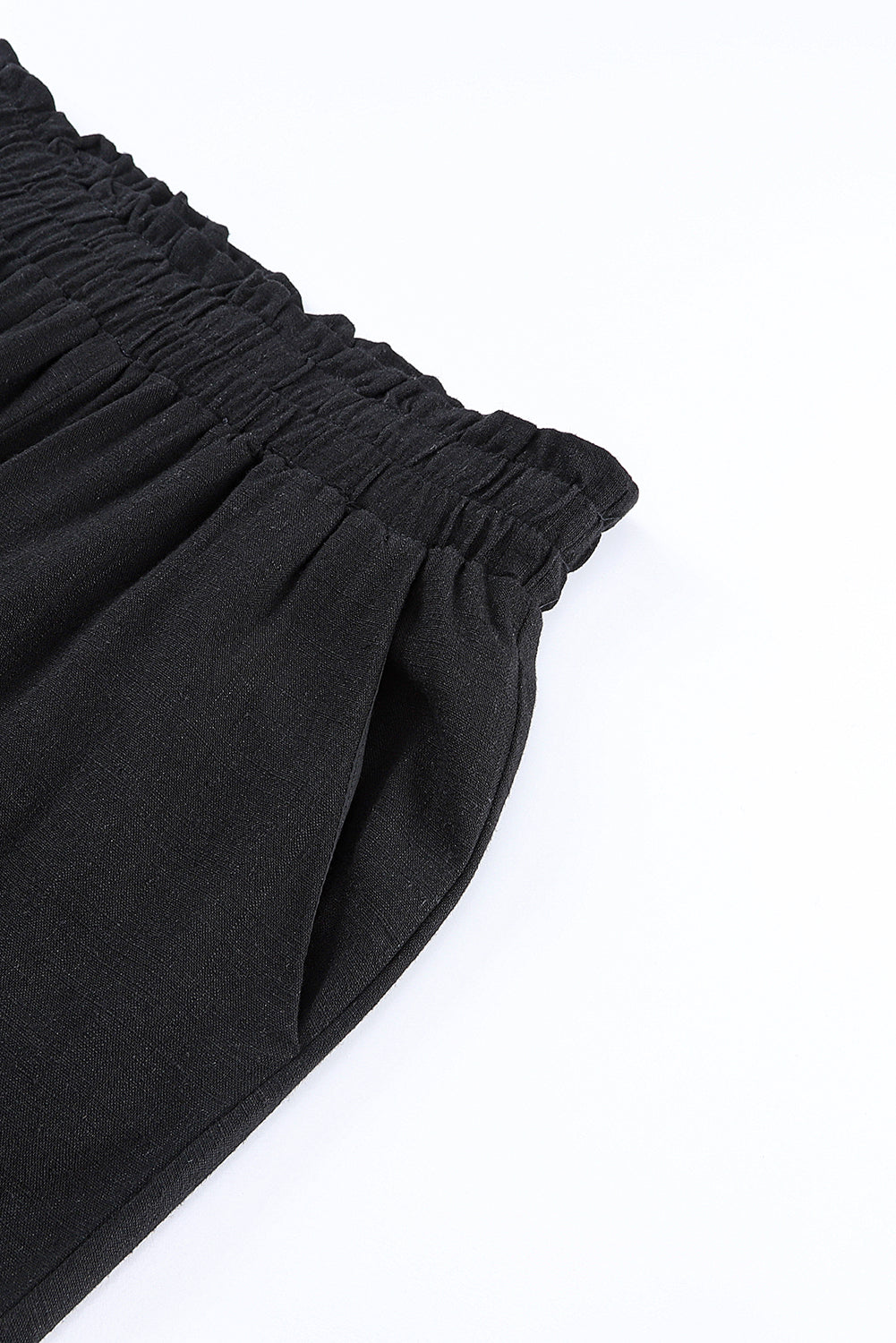 Double Take Elastic Waist Straight Leg Pants with Pockets