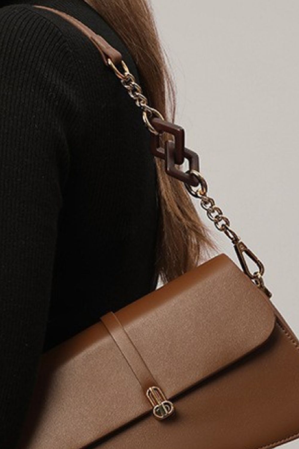 Baeful PU Leather Shoulder Bag