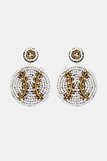 Round Shape Dangle Earrings