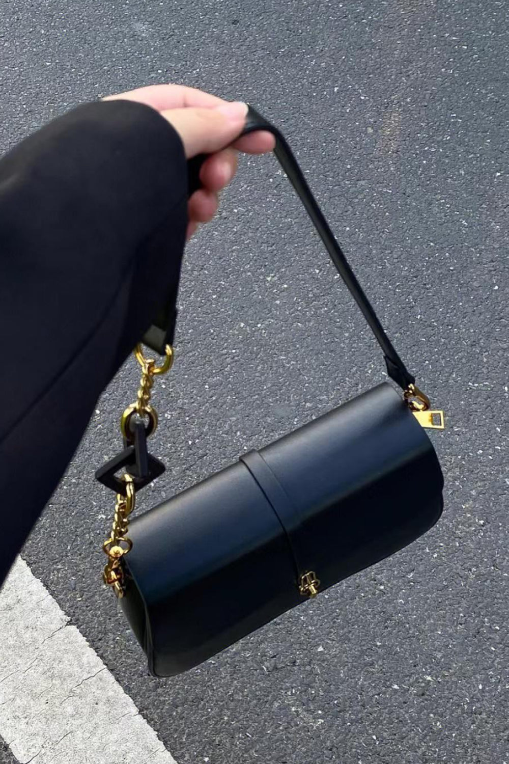 Baeful PU Leather Shoulder Bag