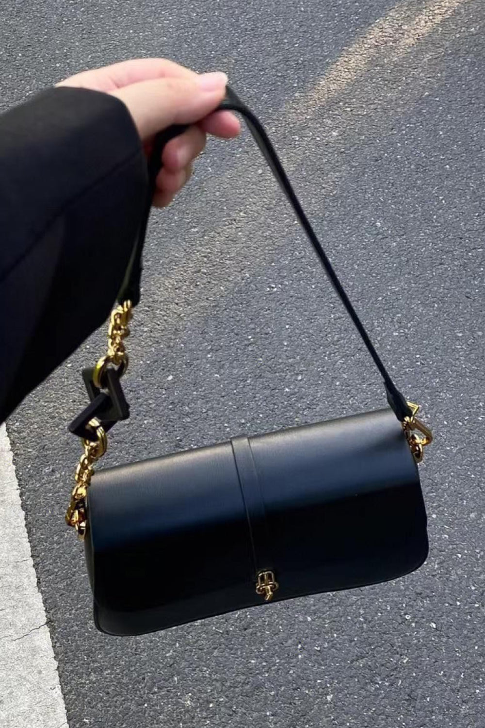 Baeful PU Leather Shoulder Bag